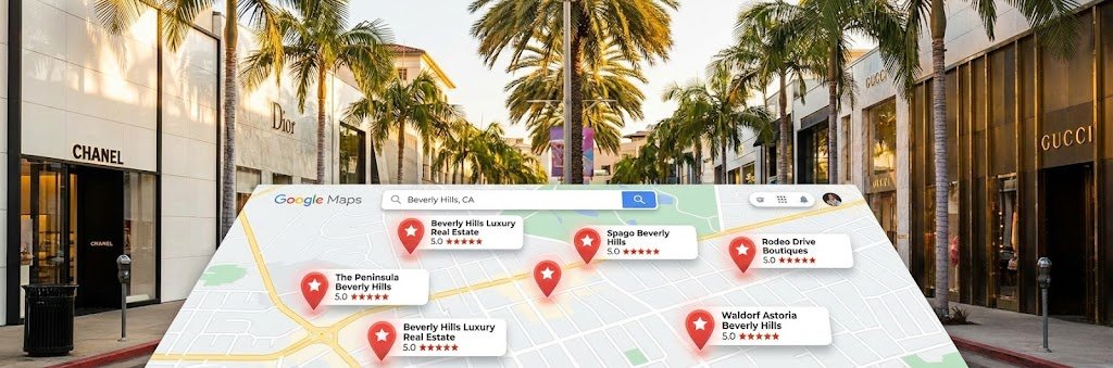 PX_Media's tweet photo. Your Google Business Profile is your Beverly Hills digital storefront. When customers search "luxury boutique near me," it determines if they find YOU or your competitor.

Here's how to optimize it (and dominate local search): 🧵 https://t.co/Bup0dAjcio