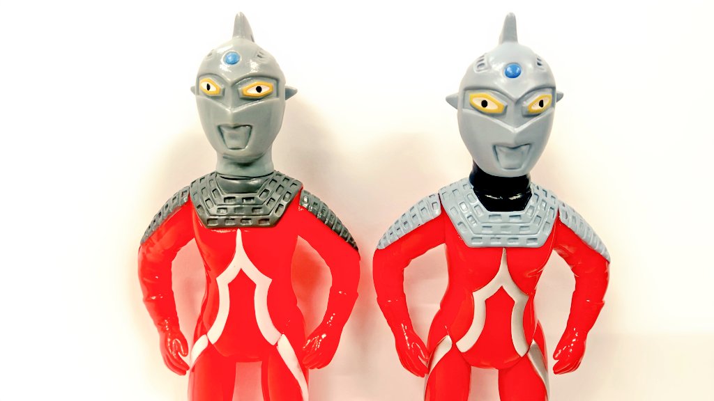 ウルトラ6兄弟レトロソフビ✨✨ ブルマァクの #ウルトラマン ソフビは