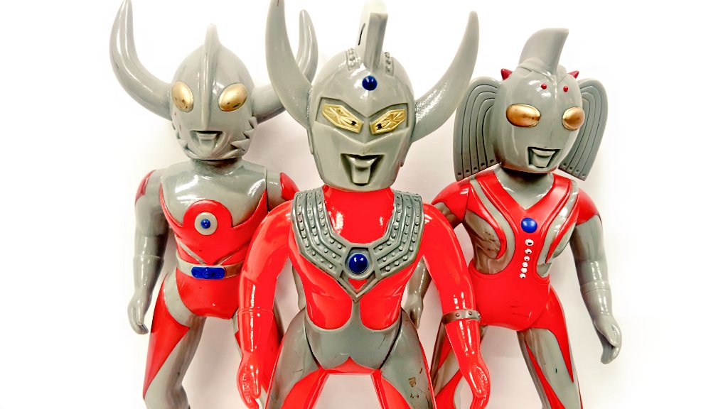 ウルトラ6兄弟レトロソフビ✨✨ ブルマァクの #ウルトラマン ソフビは
