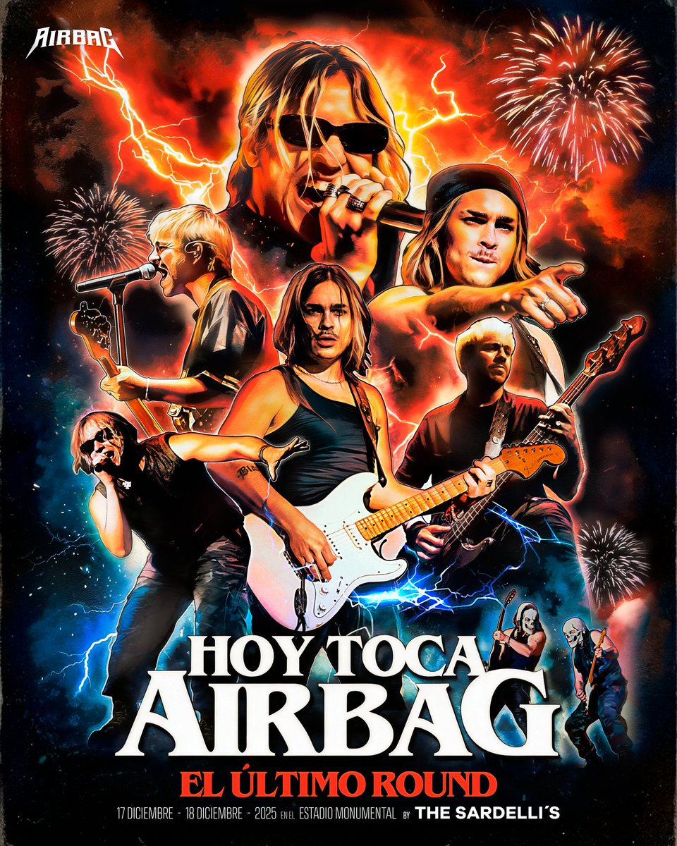 HOY TOCA AIRBAG <a href="/AIRBAGoficial/">Patricio Sardelli</a> 
#AirbagTeAmo