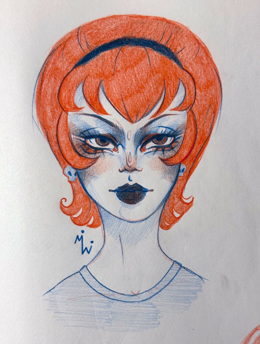 moriworides's tweet photo. Practicing sketching without erasing

Accidentally made rose look like a drag queen a bit- but it ok

#homestuck Jade Harley and Rose Lalonde :) https://t.co/NIMMTROV0h