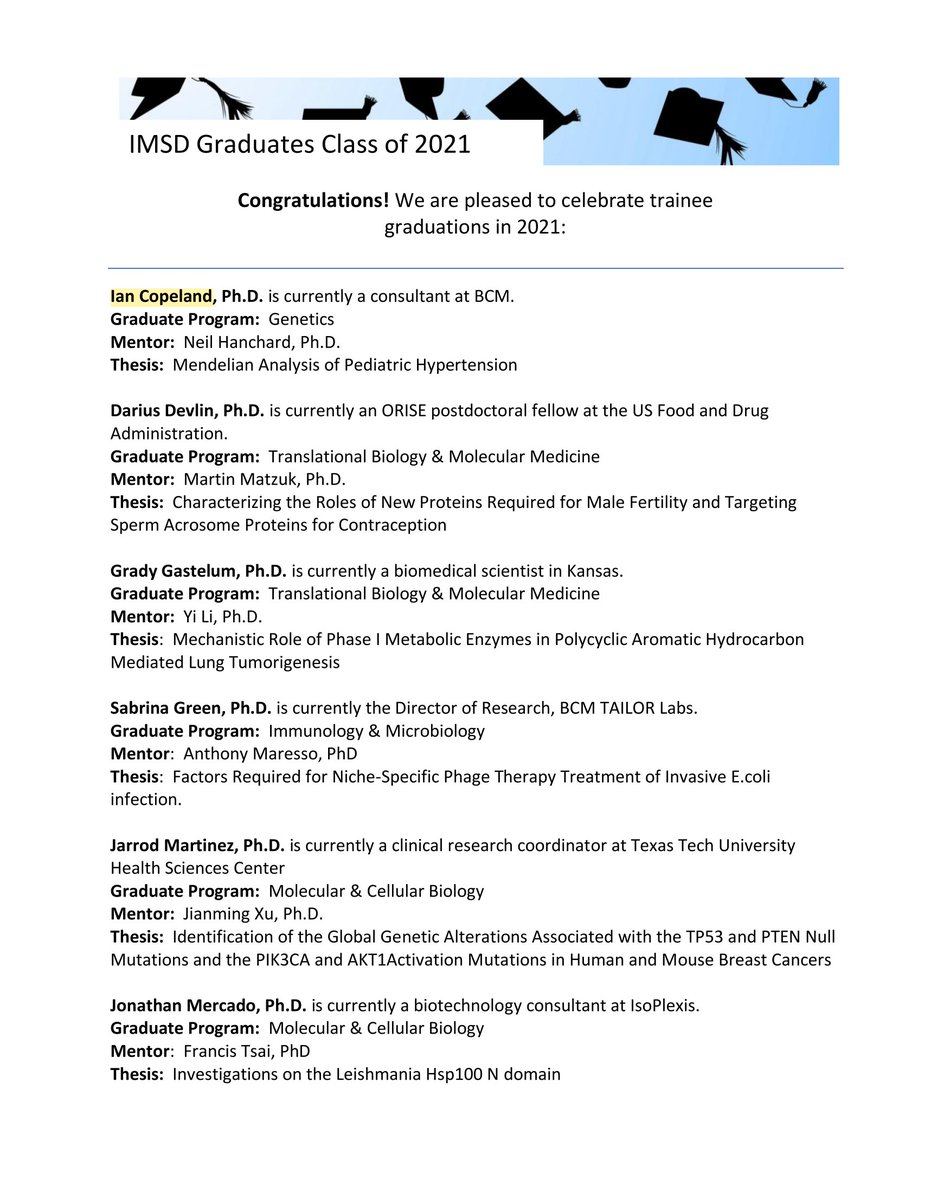 SwipeWright's tweet image. "I guarantee you, none of these accomplishments were handed to me because I am black."

Ian, you were admitted to BCM through their Initiative for Maximizing Student Development (IMSD) program, which seeks to "increase the number of underrepresented students in biomedical…