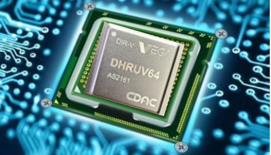 India launches DHRUV64: First homegrown 1.0 GHz, 64-bit RISC-V dual-core microprocessor fa2.in/9g4sk #DHRUV64