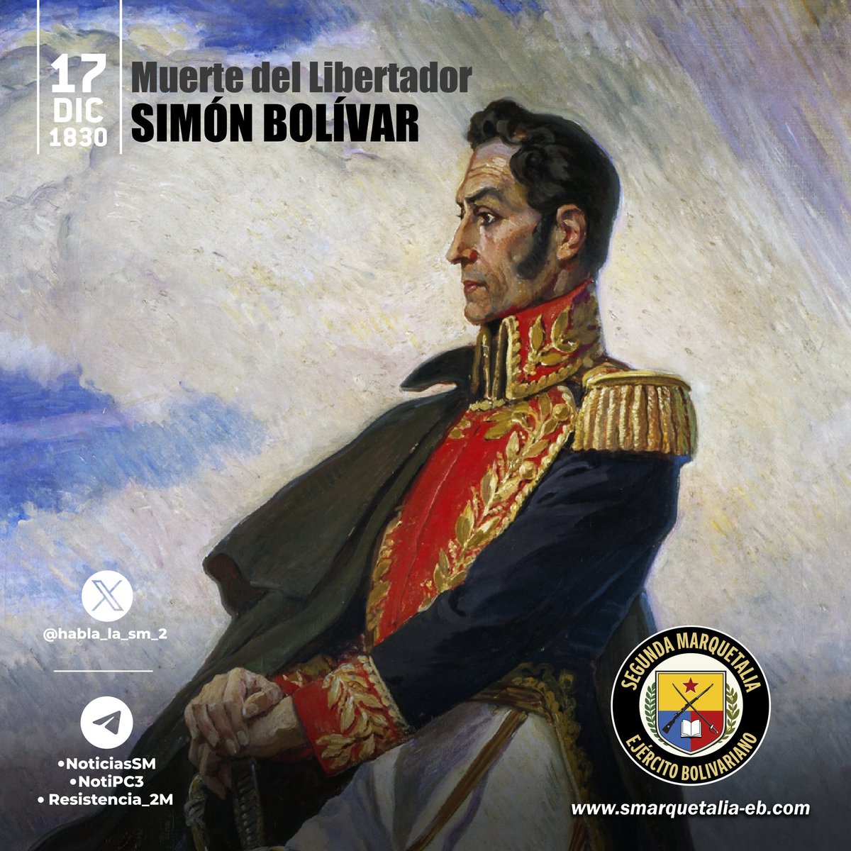 «El terrible monstruo del norte» no pasará.
smarquetalia-eb.com/?p=1799
#Anticolonialismo #Antiimperialismo #Autodeterminación
#Fuerayanquis
#PatriaGrande
#SimónBolívar