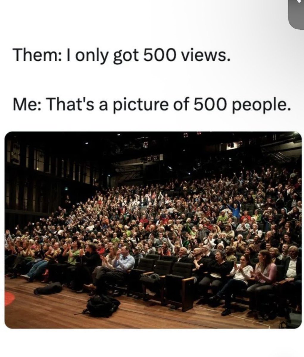 Filmmakers, always remember this.