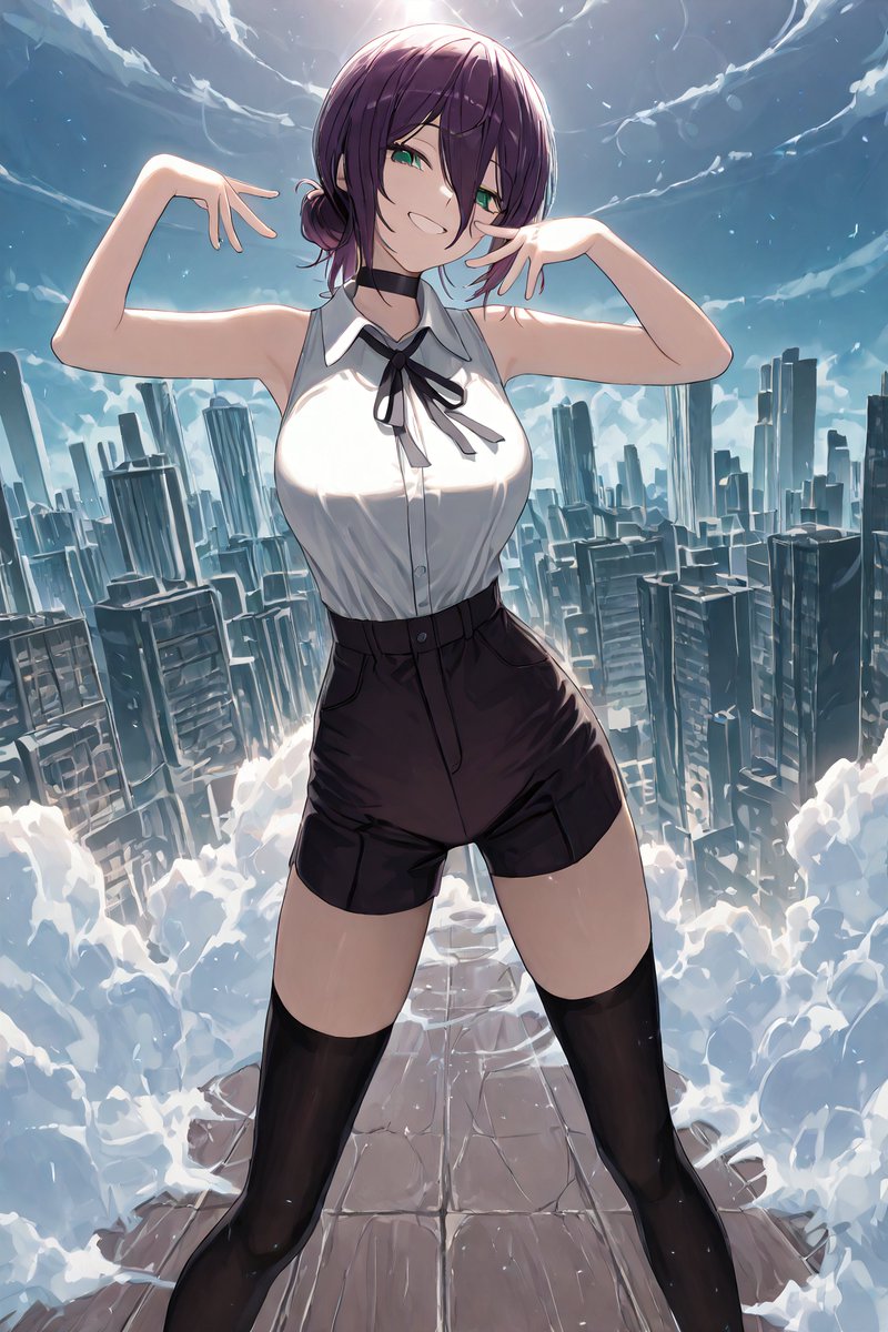 zekyure's tweet image. #レゼ / #Reze / #BombDevil 
#ChainsawMan / #RezeDance
#AIイラスト #AIart #AIillustration