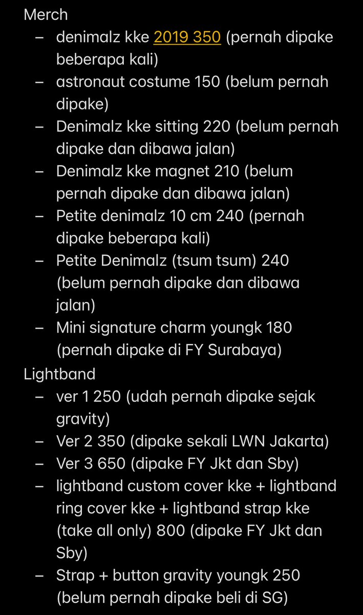 _asyatchu's tweet image. #wtsday6

Hallo maaf banget menghilangnya dua bulan karena kesibukan rl 🥺

Buat album nanti aku susul fotoin, kalau ada yang minat hmu 📨

Details ada di bawah ini: