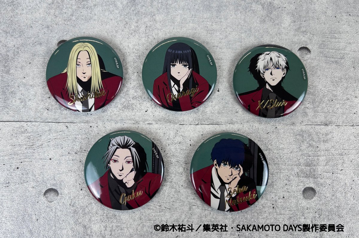 サカデイ シン PLAZA ロフト TD缶バッジ Chair 特典 ポストカード 新商品紹介④】 ◇ジャンプフェスタ会場先行発売商品④◇ 〇TD箔押し缶