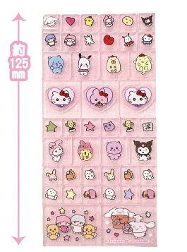 チェゴシム サンリオ シール関連 まとめ売り チェゴシム サンリオ シール バインダー POPUP ステッカー まとめ売り