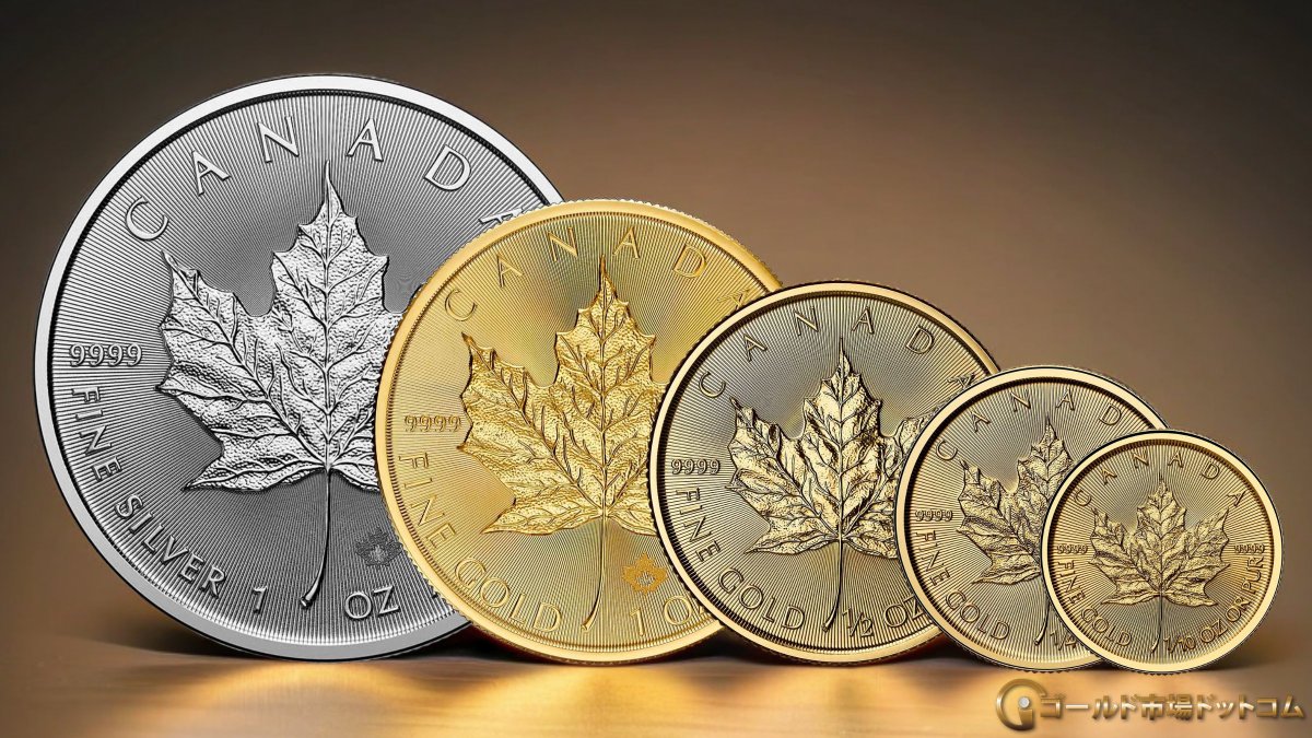 新商品のご紹介】 カナダ王室造幣局のメイプルリーフ銀貨、金貨の2026