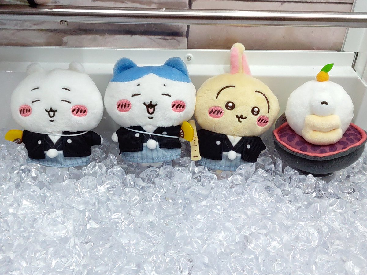 プライズ】本日新入荷！ 『ちいかわお正月マスコット』全4種！ #ちい