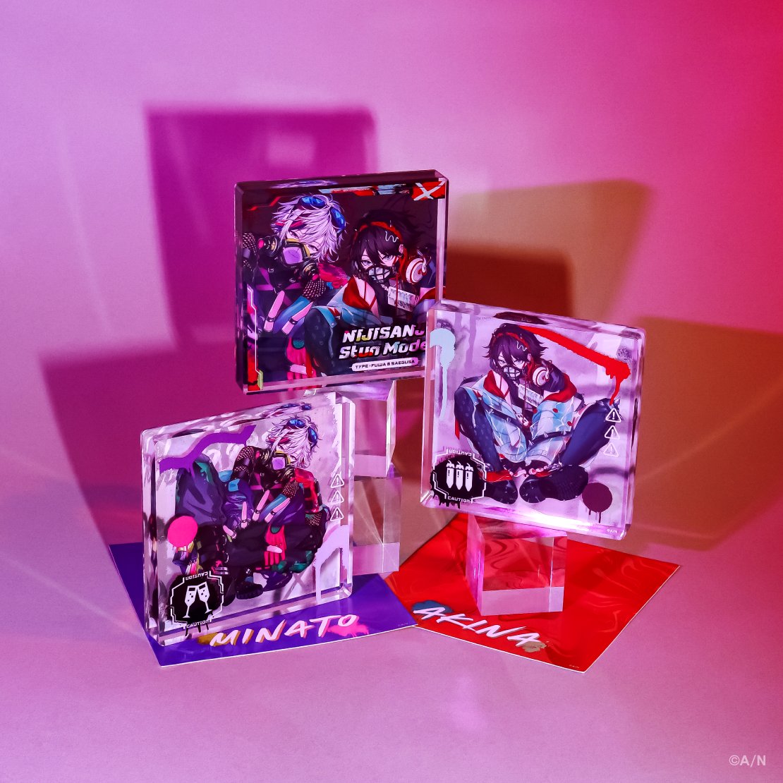 NIJISANJI Stun Mode Type：Fuwa＆Saegusa グッズ紹介①】 ケミカルな