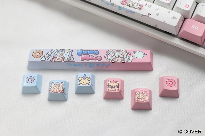 🩵Ducky x hololive English🩷／／ 双子VTuber「FUWAMOCO」をモチーフ