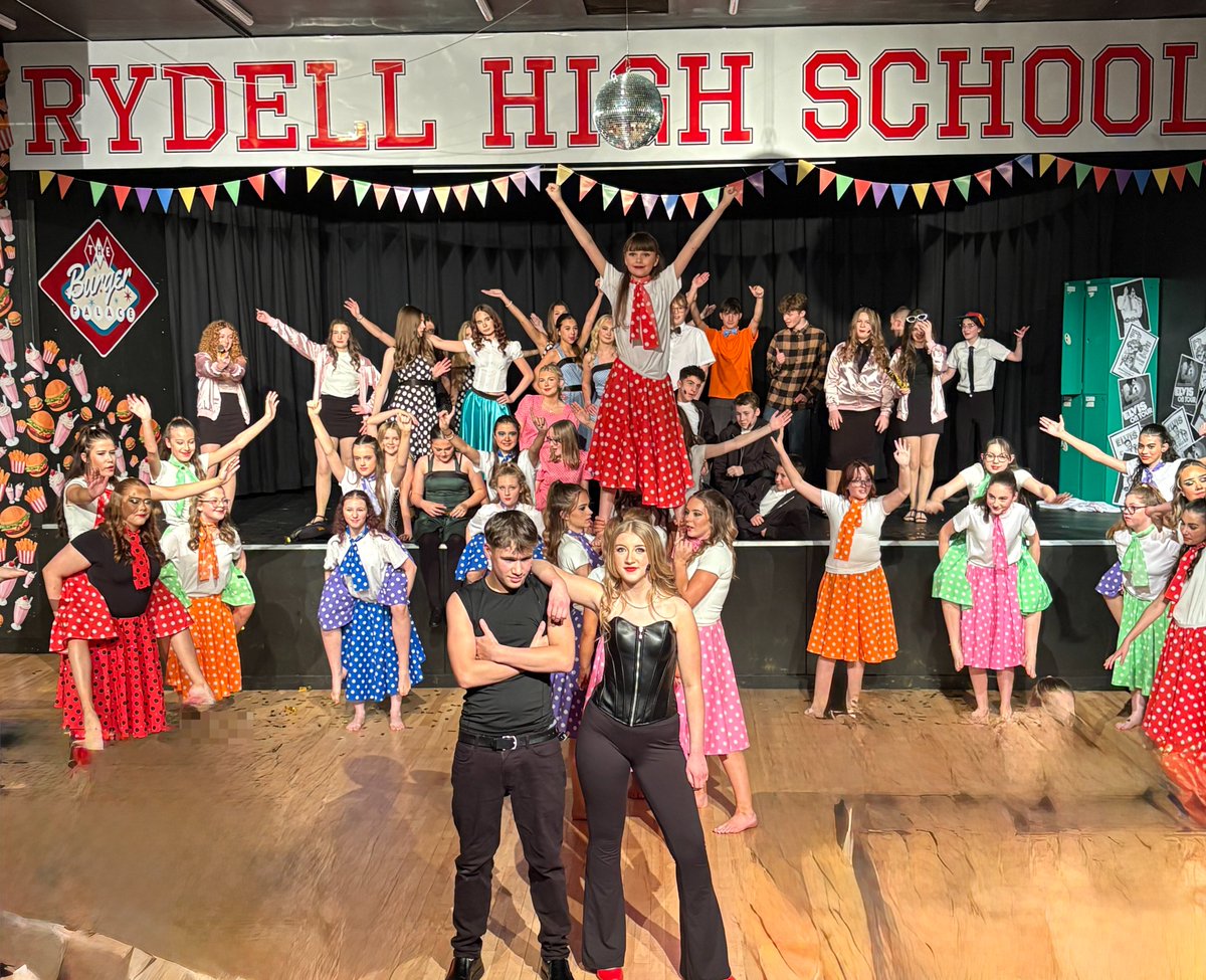 Fabulous opening night for our school show - Grease! We are completely sold out for the remaining two nights, if you haven't got tickets you are missing out - if you have got tickets you are in for a treat! Some shots from last nights performance.