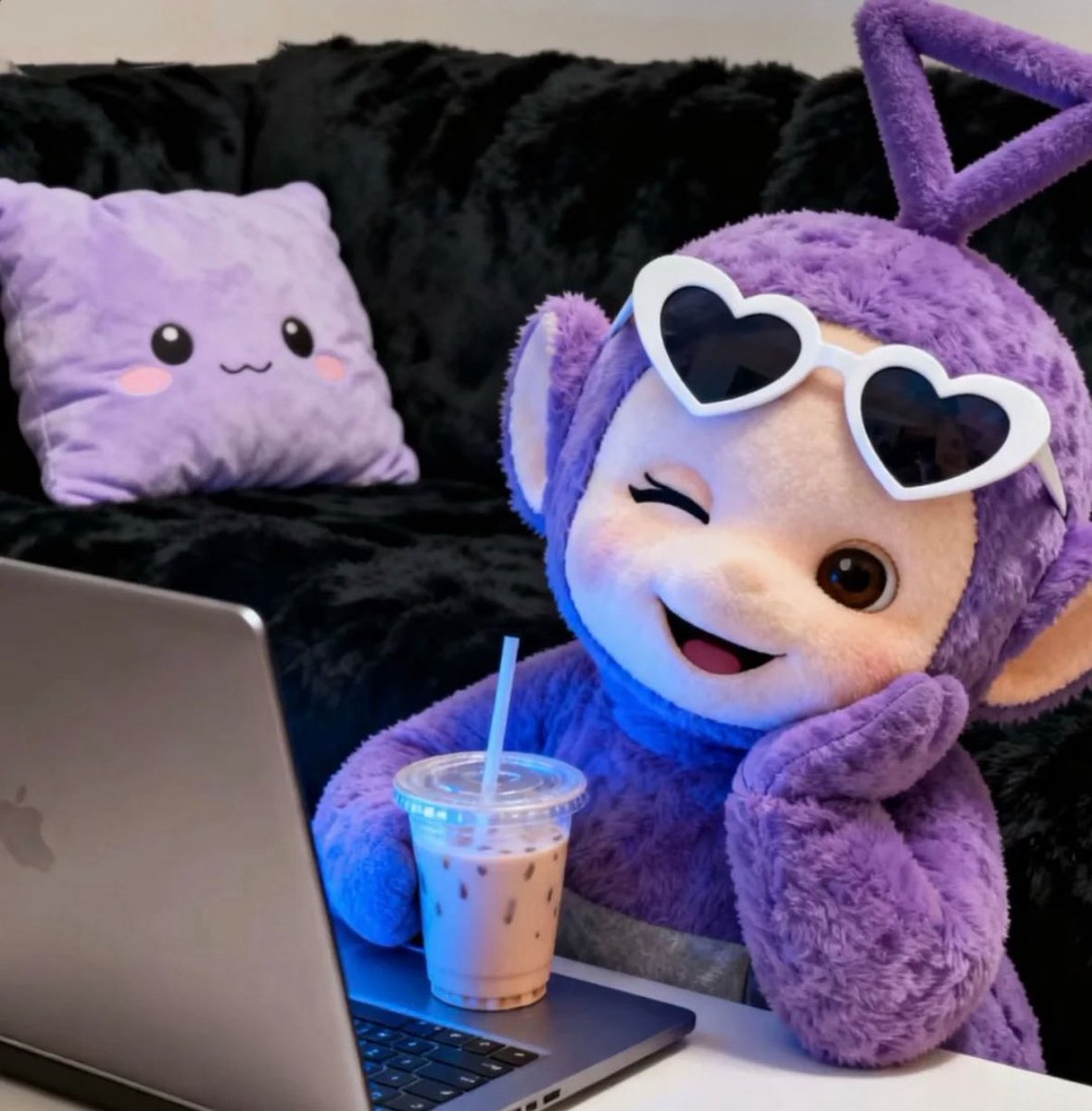 텔레토비 프사 유행중이래... 여러분도 쓰세효