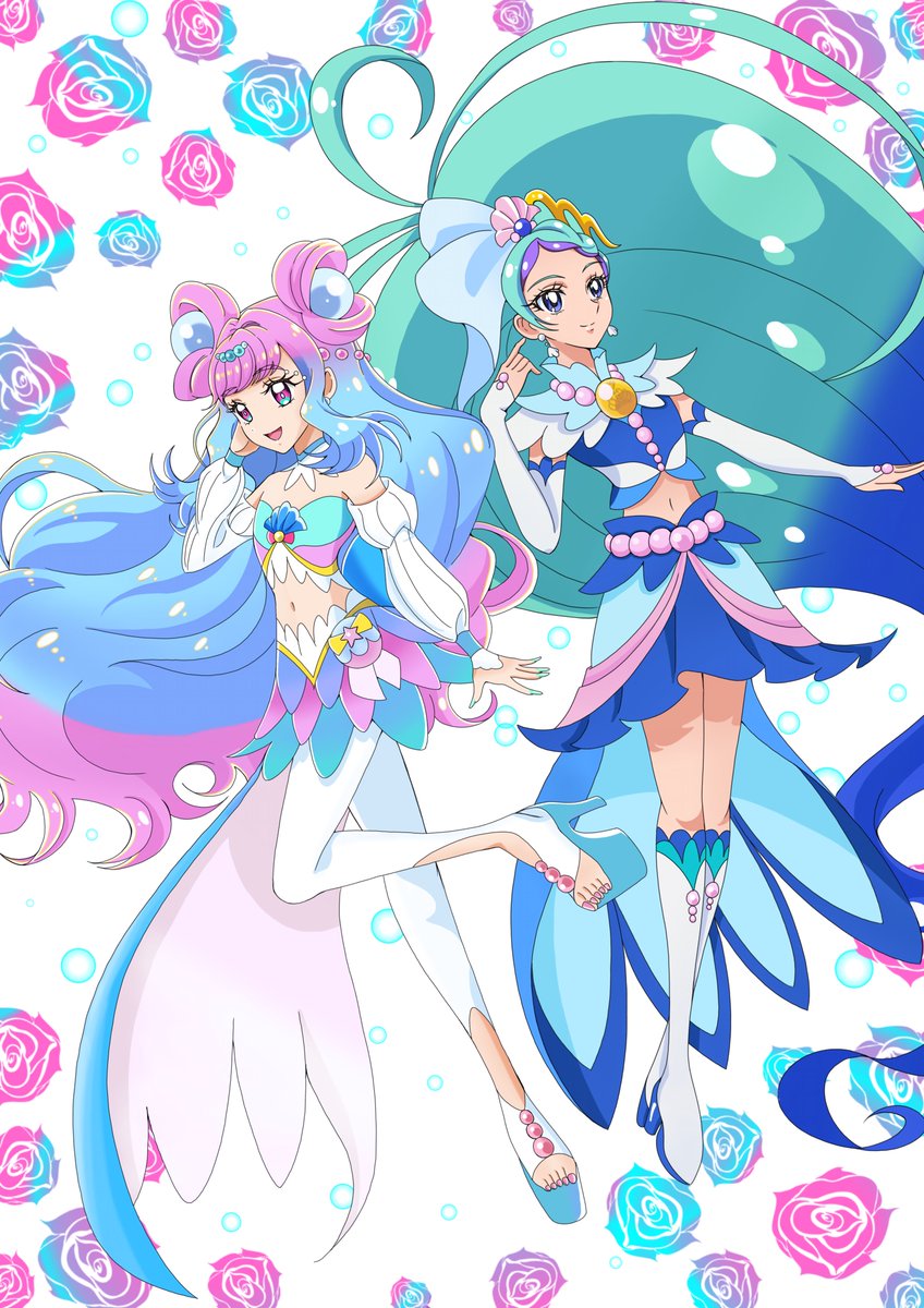 moricuremori's tweet photo. 人魚のプリキュア https://t.co/jjcTAdlCkp