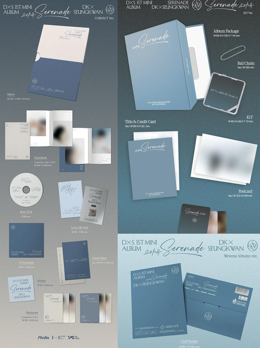 🍒 | [ph go] wts lfb ph — help rt  

♡ DxS 1st Mini Album 'Serenade’
     ⋆ standard version (weverse pob + fan party pc) — ₱690 each, ₱1380 set
     ⋆ compact version (weverse pob) — ₱630
     ⋆ airkit — ₱920
     ⋆ weverse version (weverse pob) — ₱580

all in price