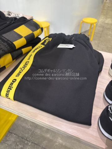 COMME des GARÇONS Onitsuka Tiger ジャージパンツ GARÇONS Onitsuka COMME ジャージパンツ Tiger des