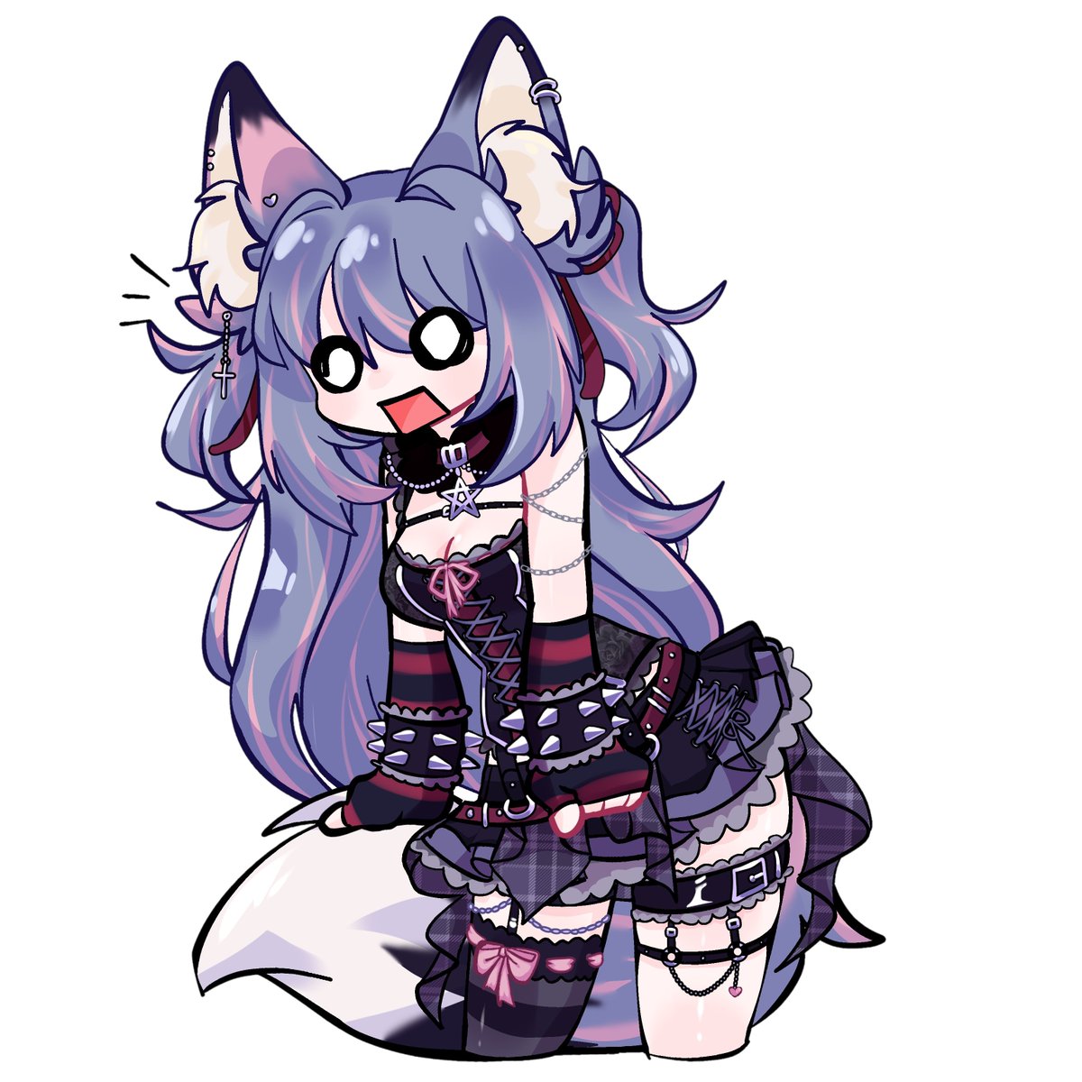 Saphia 🧷 Fox Pup Vtuber 🖤 tweet media
