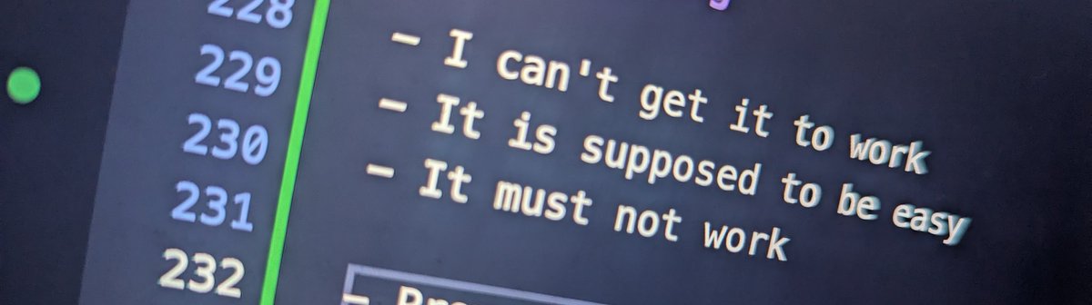 This low-key belief might strangle our potential. It is good that things are hard, and it is good to do hard things. #LearnInPublic