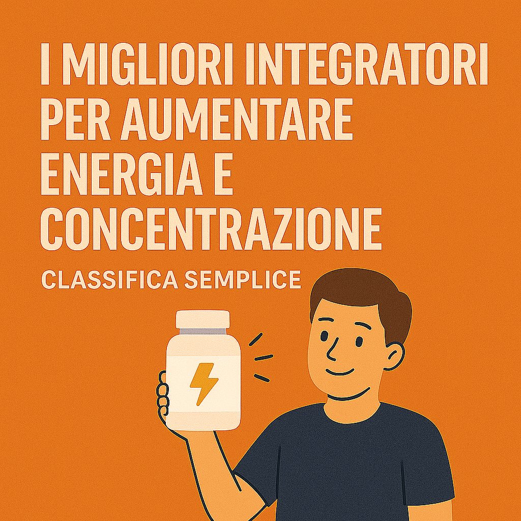 I migliori integratori per aumentare energia e concentrazione (classifica semplice). lorenzoduranti.com/2025/11/30/per… #performance #vitareale