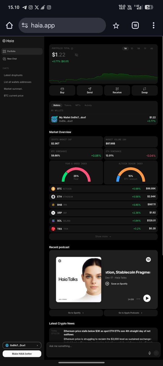 dizle02's tweet photo. @haia_os, crypto wallet assistant @HaustNetwork let's explore it early https://t.co/vUx1Pccf5f
#HaustNetwork #HAIA https://t.co/Ld61k7TNEX