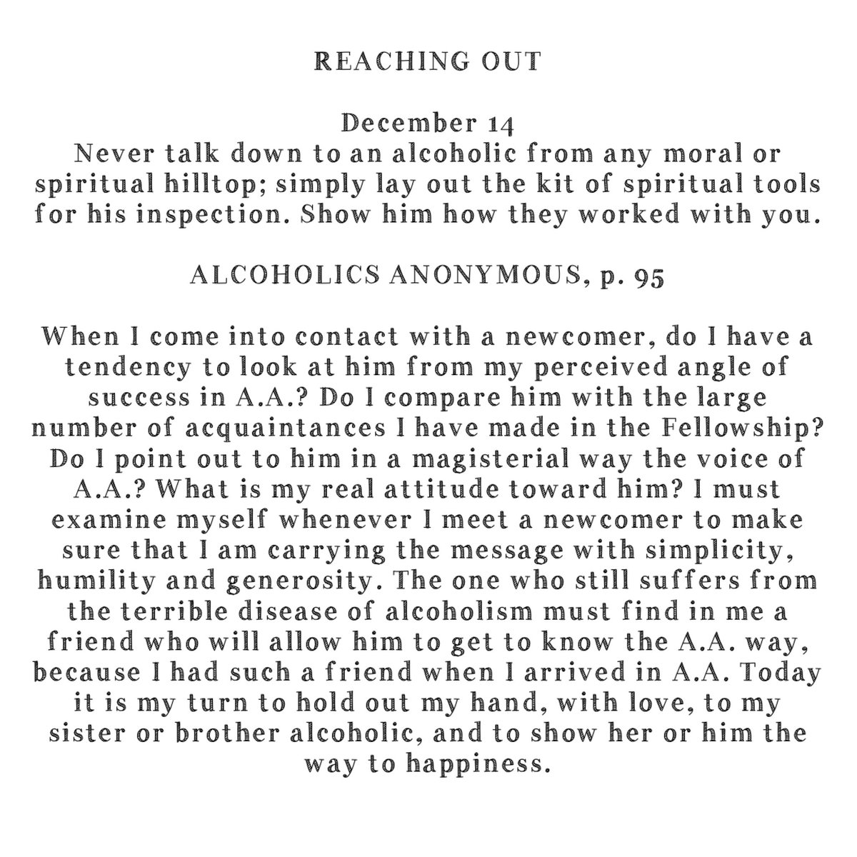 AA Daily Reflections tweet media