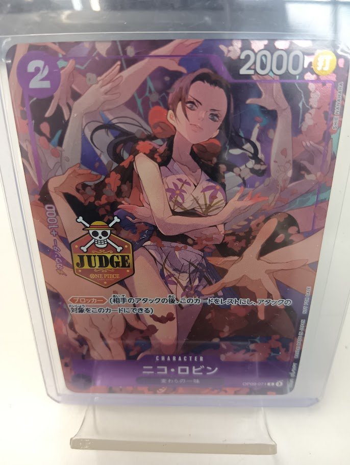 販売情報】 ワンピースカードゲーム 「ニコ・ロビン」 JUDGE Vol.2 お