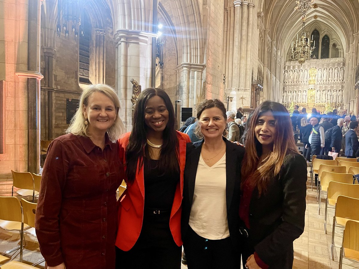 I love the <a href="/MayorofLondon/">Mayor of London, Sadiq Khan</a>’s annual Carol Service in beautiful Southwark Cathedral, one of my favourite events of the year. 

<a href="/SadiqKhan/">Sadiq Khan</a>’s introduction in the programme is pure London, where everyone is Loved and Wanted. 
Good to see old friends and celebrate Christmas together.
