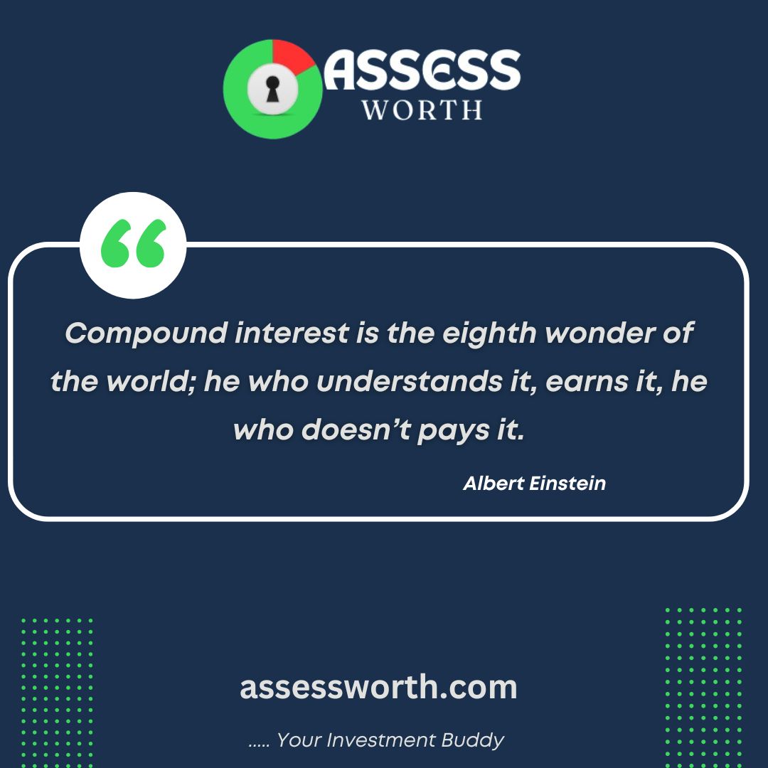 assessworth's tweet image. Compounding is when your earnings start earning their own earnings. It starts slow, but once it gains momentum, it’s unstoppable.

#WealthCreation #CompoundInterest