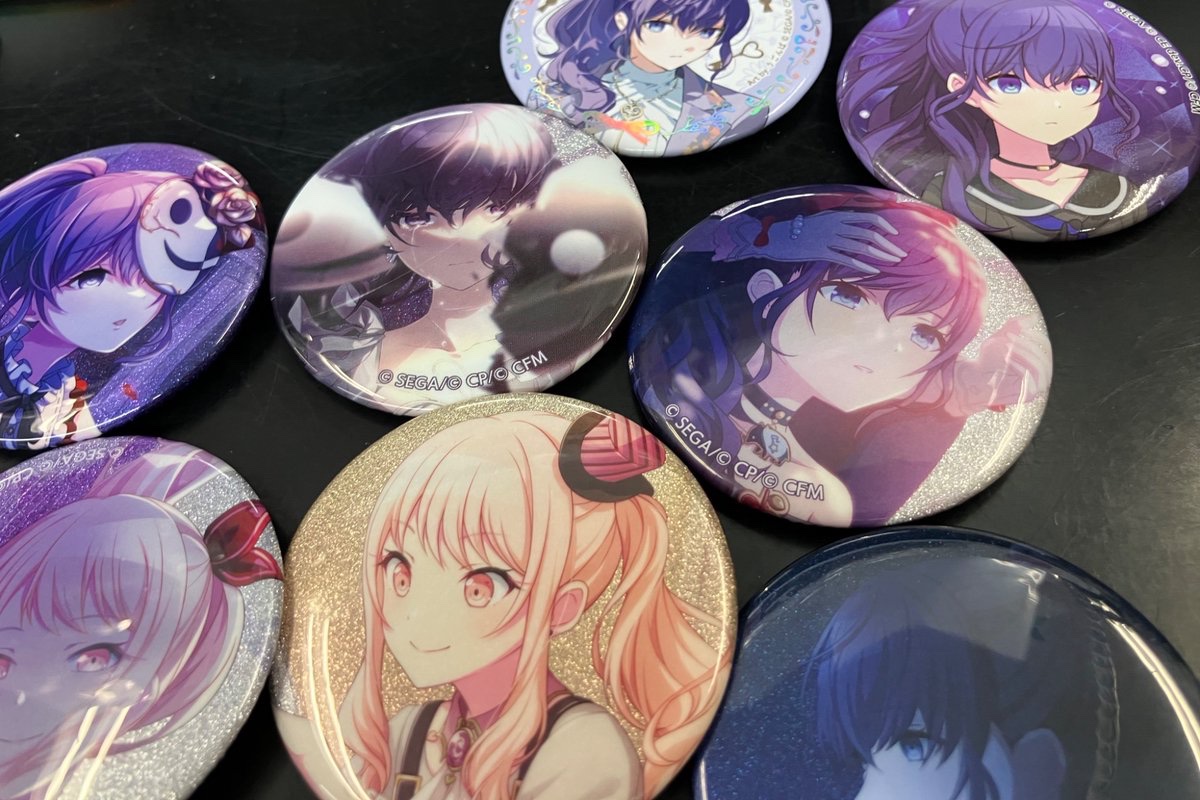 プロセカの缶バッジ、アクスタなど入荷しました！ 絵柄もたくさん種類