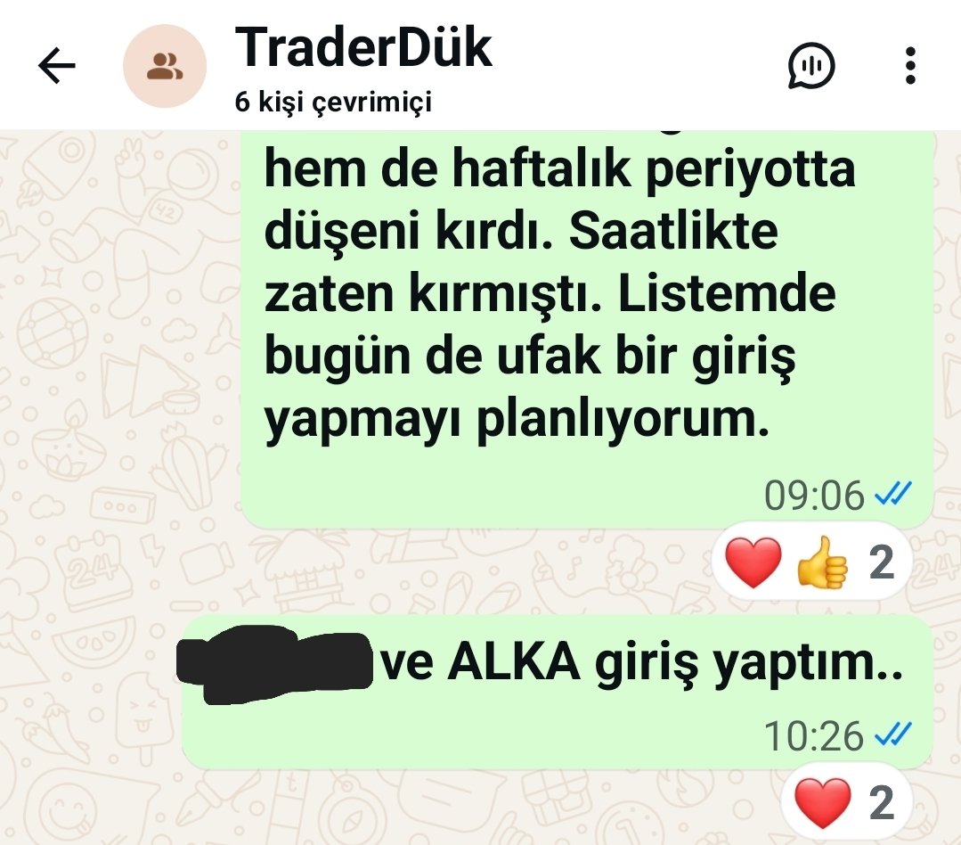 Traderduk's tweet photo. Darısı yeni #ALKA'lara :d
#Bist100 #Traderduk https://t.co/Cp91hVkCdq