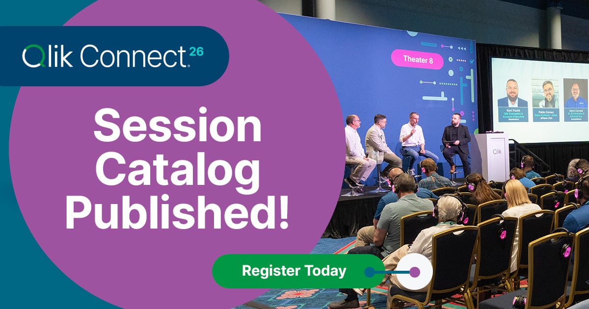 CDonders's tweet photo. The #QlikConnect 2026 breakout session catalog is live! Lots of practical, real-world sessions and demos across analytics, integration, and AI. Which sessions are you most excited about? https://t.co/npF7rpSuuy https://t.co/CX8pGLBZho