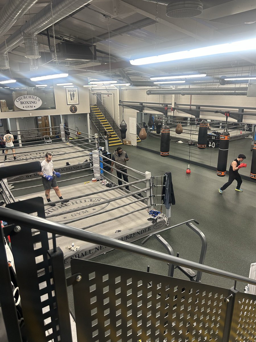 Churchills Boxing Gym tweet media