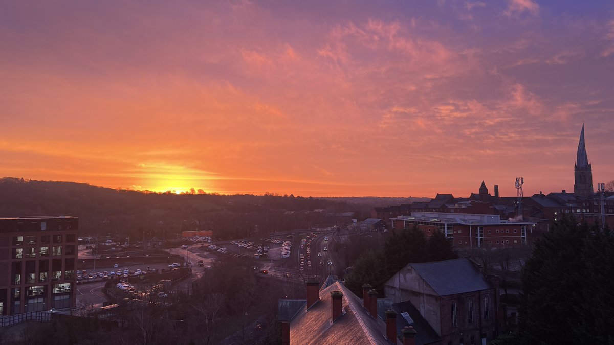 jonbranson's tweet image. Morning #chesterfield