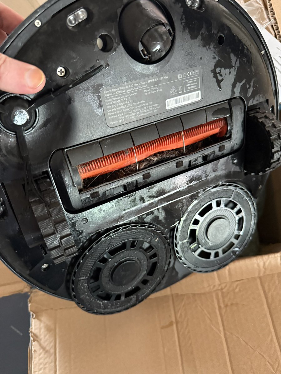 jackoccle's tweet photo. @XiaomiUK  thanks for your absolutely horrendous customer service. 
You return my item back to me soaking wet and it has broken again. I was promised a formal response in may and it’s broken again. Your service is shocking and I want the refund I was promised! https://t.co/RFQ93kvS7k