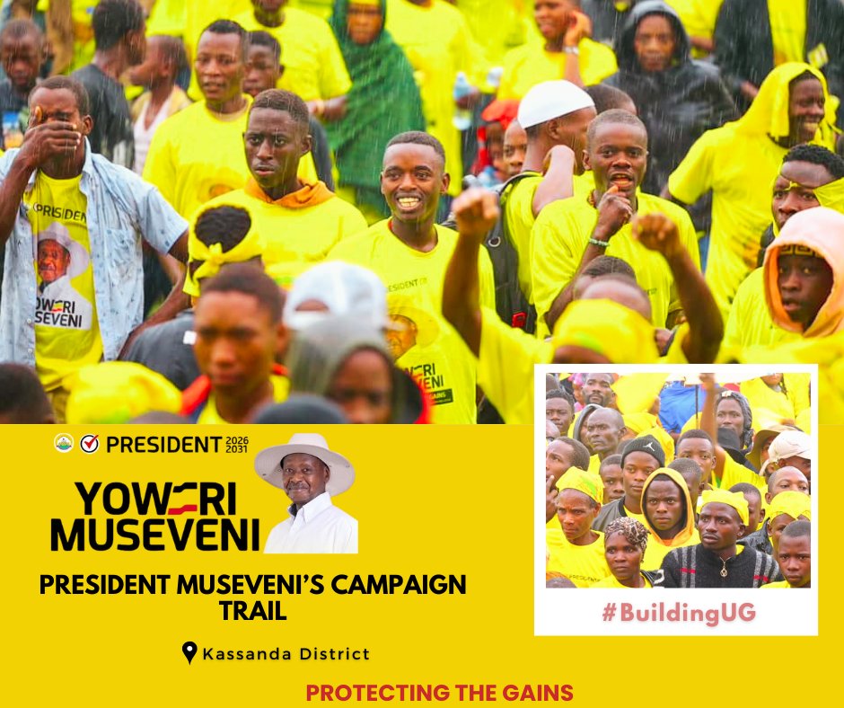 david_sekkle's tweet photo. The turnout in Kassanda reflects appreciation for peace and the desire to protect national gains. #Kassanda #WhyUgStillNeedsM7 #ProtectingTheGains https://t.co/2AYtVRhqem