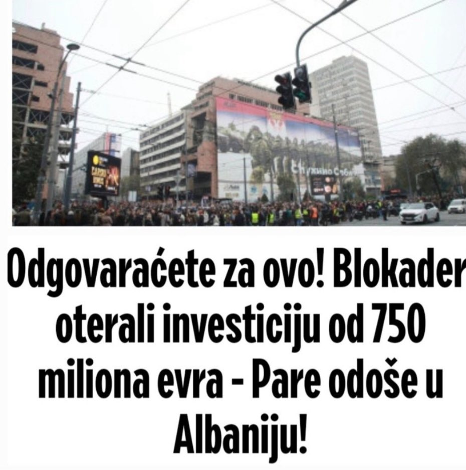 RodoljubSabic's tweet image. A istina je  ..
1.Projekat u Albaniji je ugovoren  pre projekta “Generalštab”.
2.Albanska vlast nije, izazvala skandal - “petljala”,kršila propise, vršila krivična dela.
3.Hotele u Albaniji neće graditi u centru glavnog grada,uz rušenje kulturnog dobra,već na nenaseljenom ostrvu.