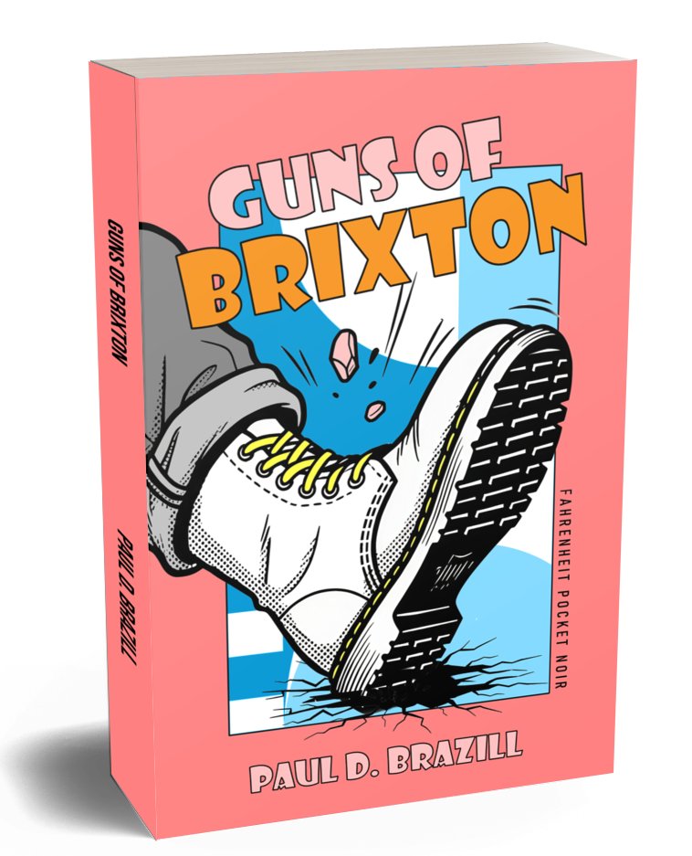 PaulBrazill's tweet photo. #excerpt #britgrit #humour #fahrenheitpress : Guns Of Brixton by Paul D. Brazill, by @PaulBrazill https://t.co/2pLCsEX7Wd https://t.co/P4MD75WSIx