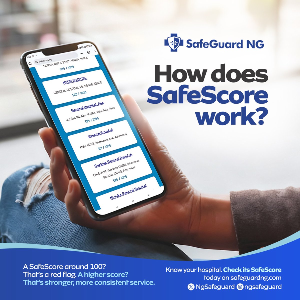 Here’s All You Need To Know:
When people share their experience on our platform, our system studies every detail and turns all that information into one final score out of 1000.
Every private, confidential review raises or lowers the score based on the quality of care reported.