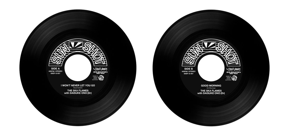 🔔発売日です🔔】 本日12月17日、THE SKA FLAMES 7インチ・シングル第