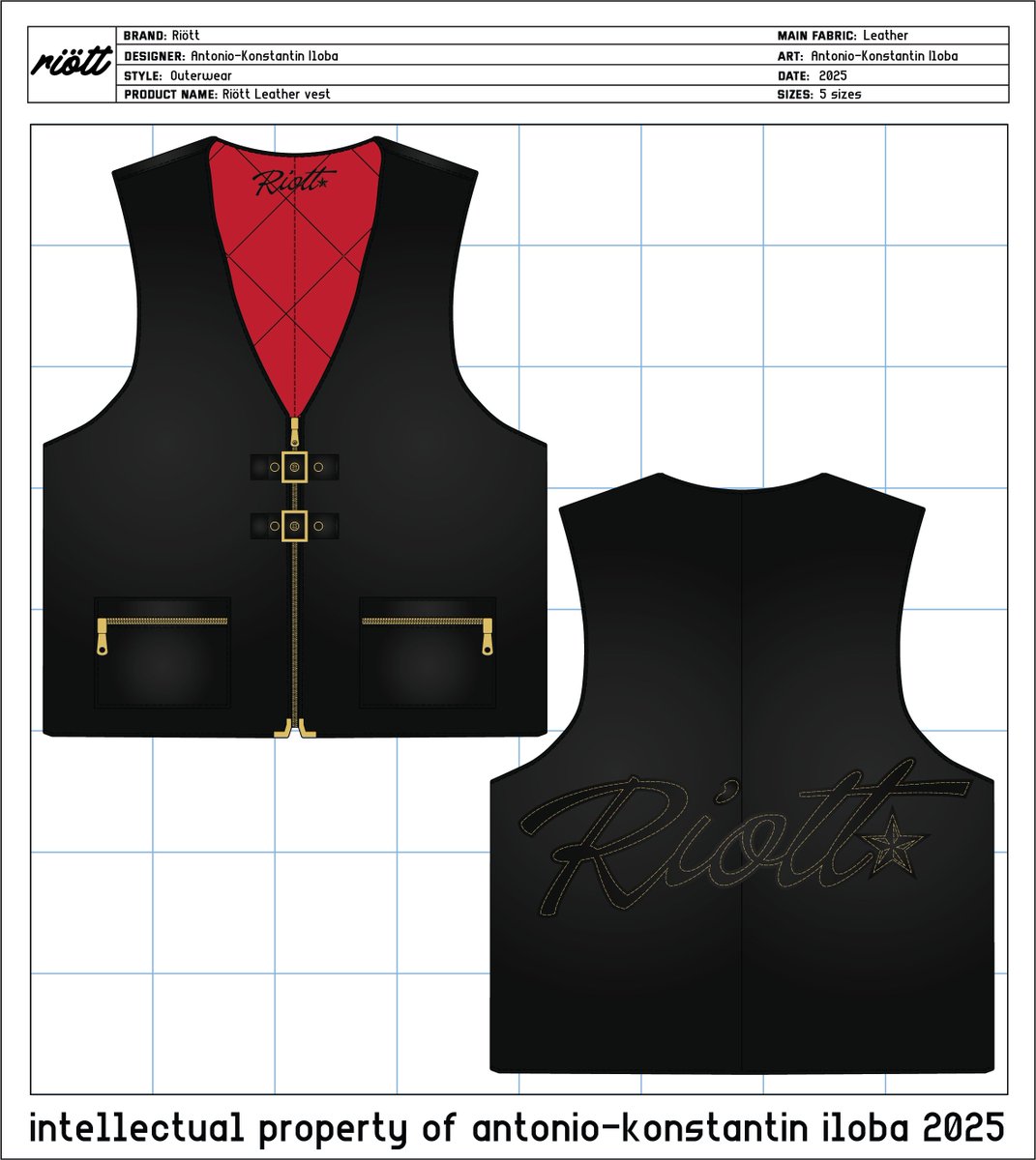 BBKNSTNTN's tweet photo. Leather vest design
Repost, comment...Thank you

Open for commission https://t.co/4hPJGlfUzw