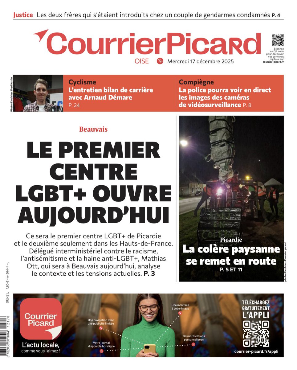 Ce matin, inauguration du premier centre LGBT+ de l’Oise à Beauvais 👏

<a href="/Prefet60/">Préfet de l'Oise</a> <a href="/samuoise/">Samusocial de l’Oise</a> <a href="/CourrierPicard/">Courrier picard</a>