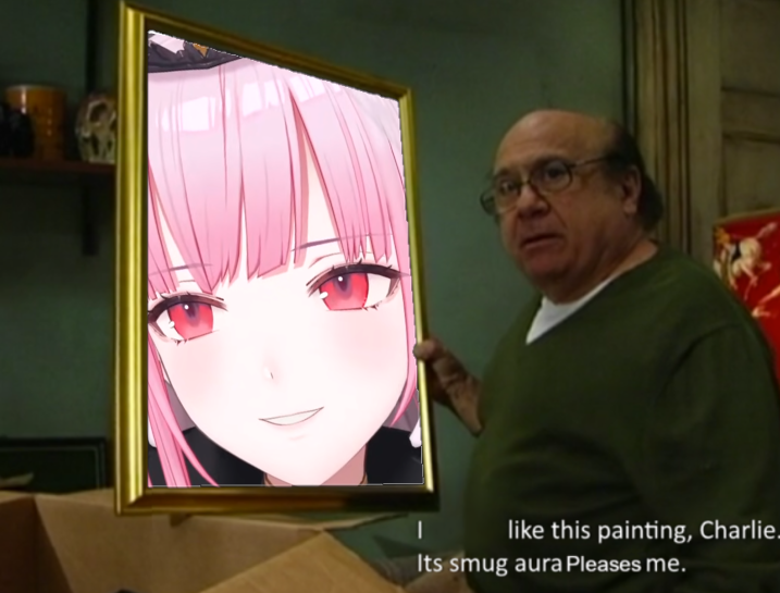 The 3D update is amazing, the facial expressions are so good! A truly powerful smug aura as well.
 #calliolive #calliomeme