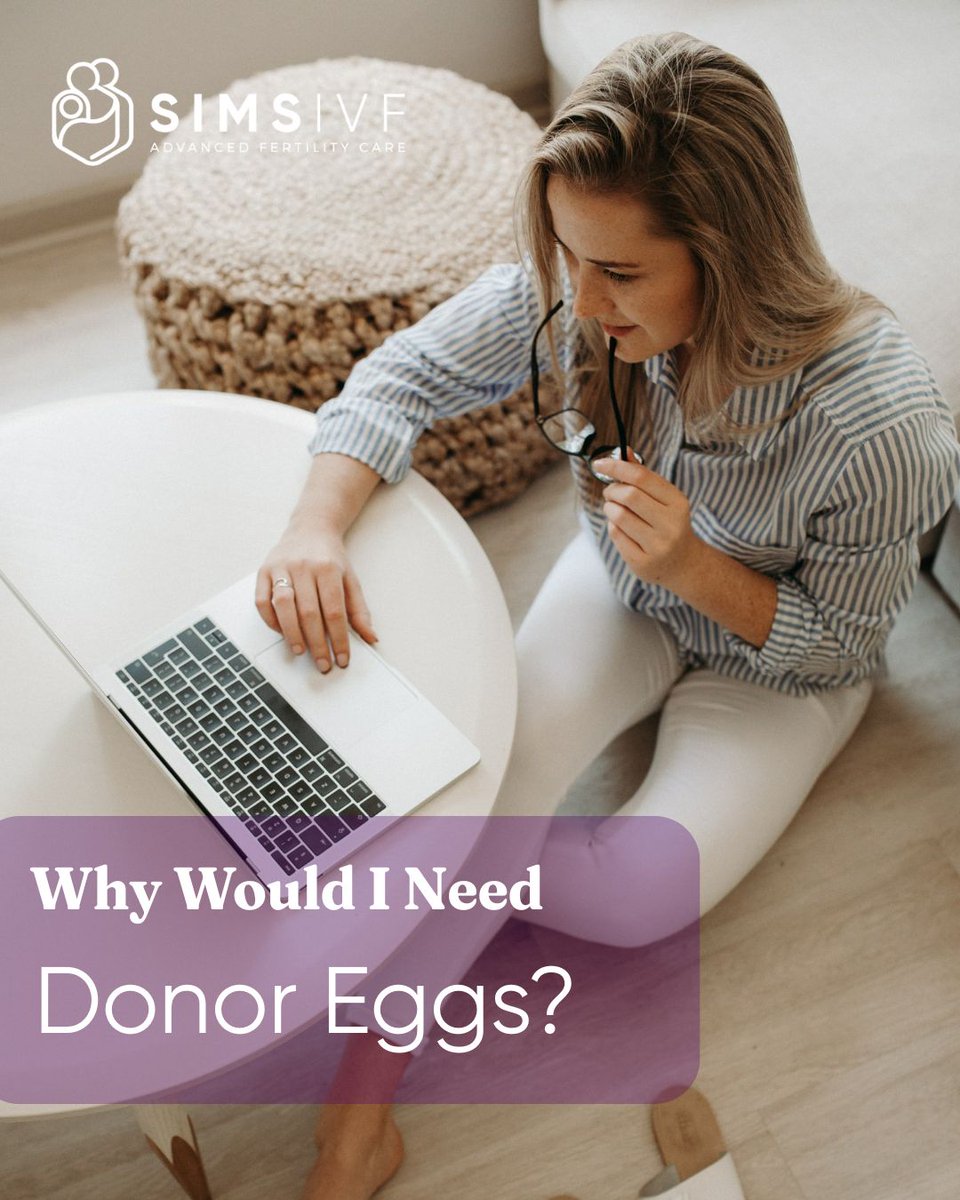 simsivf's tweet image. Donor eggs can open the door to parenthood for so many on their fertility journey.  

From age-related infertility to early menopause, genetic conditions, cancer treatment &amp;amp; repeated IVF - donor eggs offer new hope. 💜

Start your journey here:
sims.ie/contact

#simsivf