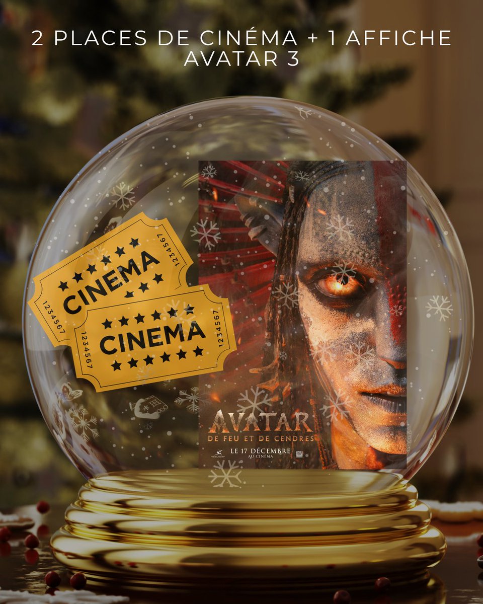 🎄✨ Jour 17✨🎄

Tentez votre chance :

1️⃣ Abonnez-vous à notre compte📲
2️⃣ Commentez cette publication 🎉
3️⃣ Identifiez un(e) ami(e) en commentaire 👯

Le gagnant sera contacté par message privé.

Bonne chance à tous ! 🤞

(Lots à venir récupérer au CGR des 2 lions)

#concours