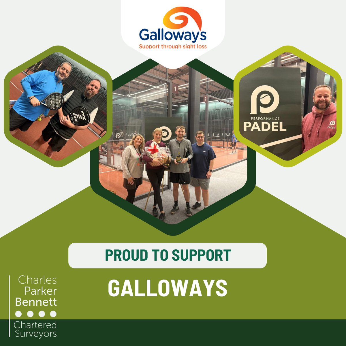 Last week two of our team took part in a Padel tournament in aid of <a href="/Gallowaysblind/">@gallowaysblind</a>. <a href="/AntonyBellis/">Antony Bellis</a> was a Padel novice and Mel took the winning trophy!! 🏆

Over £1,000 raised for charity.  Tony will be getting in some Padel training ahead of next year’s repeat tournament!! 🎾