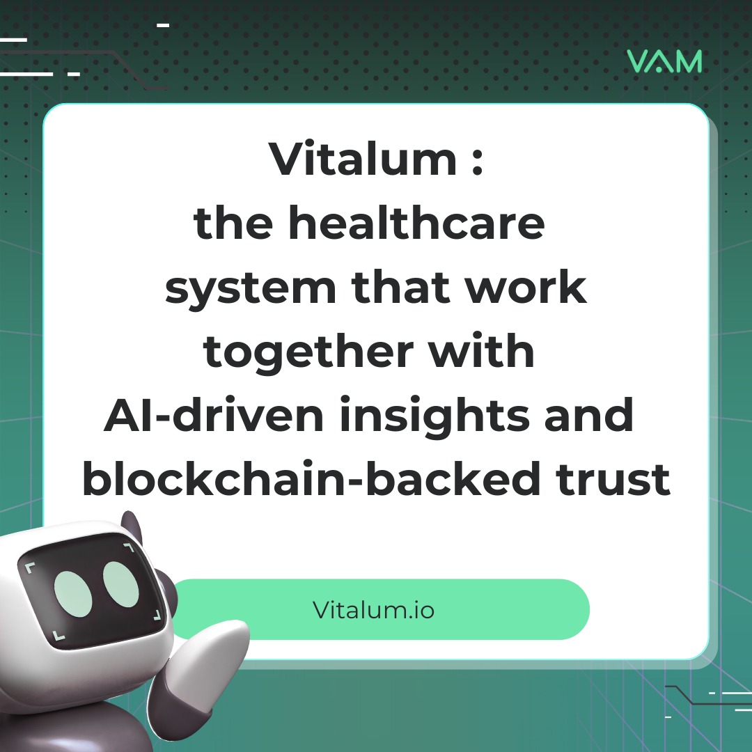 vitalum_io's tweet image. Healthcare today is fragmented.
Clinics, pharmacies, dentists, records - all disconnected.

Vitalum is building one connected ecosystem where AI improves decisions and blockchain protects trust.
Not hype. Not promises. Real infrastructure for modern healthcare. $VAM is the core
