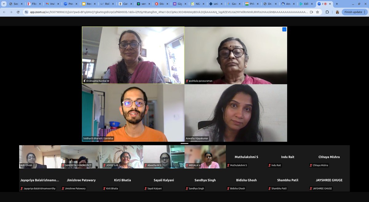 dranuharshal's tweet image. @TeamFoldscope what when 30 teachers already procure the tool and attend online, wanting to make slides, its a full circle thanks @PrakashLab knitting together teacher communities helping them explore the world in different Subjects/TLP #Foldscope #workshop #STEM #learningisfun