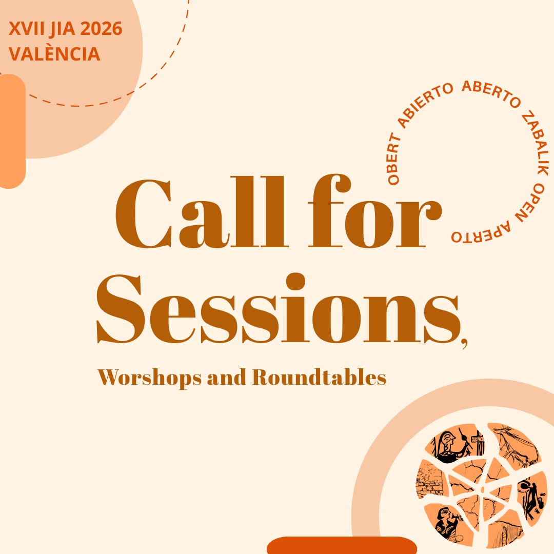 🚀 Obrim el Call for Sessions de les JIA VALÈNCIA 2026! 🧡/ Obrimos el Call for Sessions de las JIA VALENCIA 2026! / Abrimos o Call for Sessions das JIA VALENCIA 2026! / JIA VALENTZIA 2026ko Call for Sessions ireki dugu! / The Call for Sessions for JIA VALENCIA 2026 is now open!